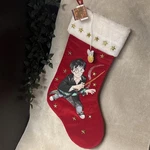 Vtg 2000 Harry Potter Christmas Stocking Nwt Quidditch Red Velvet Stars. Fixed Price $19.19.