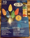 Vintage 2003 Holiday Creations Led Lights 23 Ft Glass Bulbs 70. Fixed Price $39.99.