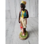 Vintage Italy Shepherd Chalkware Nativity Religious Statue Figurine Lb New York. Fixed Price $37.75.