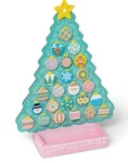 Melissa & Doug Countdown To Christmas Wooden Magnetic Advent Calendar Tree Pink. Fixed Price $38.99.