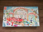 Hape Railway Advent Calendar Set Wooden Tracks Trains Figures Santa Brand New. Fixed Price $20.00.