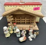 Holly Tree Youth Nativity Set #2026CRT Christmas Please Read Description. Fixed Price $26.77.