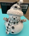 Nwt Hobby Lobby Snowman With Santa Hat Christmas Tree Ornament Checked Scarf. Fixed Price $9.00.
