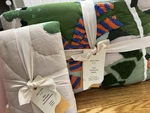 West Elm Dinosaur Christmas Quilt Comforter & Sham Kids Twin Lights. Fixed Price $107.99.