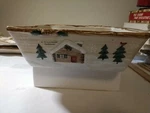 St. Nicholas Square Heartland Large Baking Serving Dish 10.5" X Winter. Fixed Price $34.99.