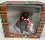 Sandicast Christmas Ornament Dog Choclate Lab New With Box. Fixed Price $12.99.