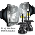2PCS For Sterling Commercial Truck LT9500 7X6" 5X7 Headlights Sealed Beam H4. Fixed Price $108.96.