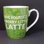 Mud Pie Have Yourself Merry Little Latte 12 Oz. Ceramic Coffee Mug Cup. Fixed Price $16.97.