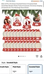 Thyle 24 Pcs Christmas Picture Frame Ornament Wooden Round Photo Hangin.... Fixed Price $9.99.
