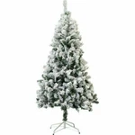 Perfect Holiday Christmas Tree, 4-FEET, Flocked Snow. Fixed Price $69.99.