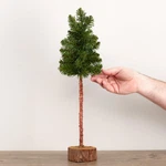 Set Of 4 Factory Direct Craft Artificial Skinny Pine 20" Christmas Trees. Fixed Price $27.04.