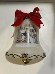 Collections Etc. Vtg Holiday Door Bell Plays Music W/ Tag. Fixed Price $7.29.