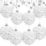 Sratte 8 Pcs Christmas Ball Ornaments Artificial Pinecone Hanging G.... Fixed Price $26.29.