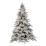 Vickerman 7.5' X 65" Flocked Utica Led 850MU. Fixed Price $849.39.