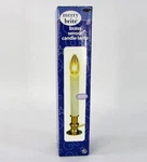 Candolier 8.8" White, Brass Base Sensor Candle Light Auto On/off Merry Brite. Fixed Price $5.99.