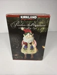 Christimas Kirkland Signature Porcelain Dangling Legs Elf Bell Ornament Nib. Fixed Price $12.50.