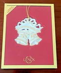 Vintage Lenox First Christmas Together 2002 Bells Ornament Free Ship. Fixed Price $11.99.