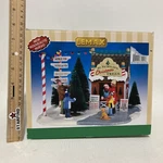 St.nicholas Christmas Tree Lot Village Decor Lemax 33001 2013 Good Read Box See. Fixed Price $39.99.