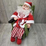 Mr Christmas Animated Reclining Santa Claus Motion Activated Talks Snores *new*. Fixed Price $31.85.