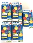 Philips Led Multi Facet Sphere Christmas Lights C2 60 Bulbs Each 5 Boxes New. Fixed Price $57.00.