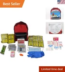 Portable Emergency Kit For 2 People 3-DAY Backpack With Essentials & Food. Fixed Price $73.79.