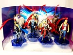 Disney Thor Marvel Super Hero Christmas Ornament 8PC Figure Set Lady - Korg. Fixed Price $39.91.