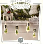 Target 7' Pine Tree Bulb 15 Led Battery Operated String Light Wondershop. Fixed Price $13.00.
