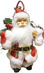 Christmas Ornament #2 Holiday Style- Santa Claus-shatter-proof Embellished 1049. Fixed Price $12.99.