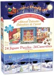 Eurographics Puzzles; Merry Christmas Advent Calendar; 24 W/ 50 Pcs Ea. Fixed Price $39.95.