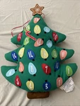 Christmas Tree Countdown Calendar Throw Pillow - Green Wondershop 22 X 16.5. Fixed Price $14.99.
