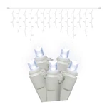 Vickerman 9' Color Box Angle Led Icicle Christmas Light Set In Cool White. Fixed Price $35.21.