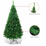 Costway 6FT Artificial Pvc Christmas Tree With Stand - Green. Fixed Price $50.00.