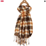 Pbk Fall Table Runner Plaid Scarf Shaw Rayon Material 74 X 28-INCH. Fixed Price $29.95.