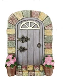 Fairy Doors Outdoor Miniature Garden For Trees Fairies Wall Han. Fixed Price $15.28.