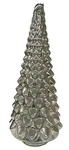 Pottery Barn Christmas Large Lit Mercury Glass Tree Cloche 22" Silver New. Fixed Price $179.99.