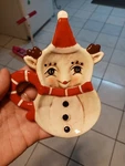 Johanna Parker Transpac .spoon Rest Retro Christmas Holiday Decor. Fixed Price $14.99.