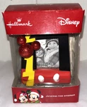 Hallmark Disney Mickey Mouse Christmas Tree Ornament Photo Frame 2017 New. Fixed Price $15.99.