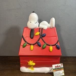 New Snoopy Christmas Dog House Blow Mold Light Up Decor Holiday Seasonal. Fixed Price $50.00.