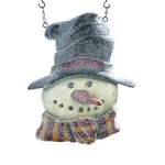 K&k Interiors B7750 Resin Glitter Snowman Top Hat Arrow Replacement,. Fixed Price $79.98.
