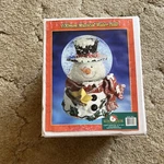 Kurt Adler 100MM Musical Water Ball 119625 Snowman Globe New. Fixed Price $29.99.