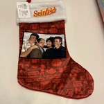 Seinfeld Tv Show - Christmas Stocking Jerry Elaine George Kramer Holiday Decor. Fixed Price $11.99.