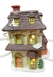 *national Christmas Collection Three Story House Santa's Best Village. Fixed Price $15.00.