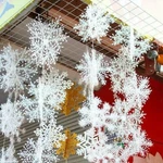 30-90X White Snowflake Plastic Ornaments Christmas Holiday Party Xmas Tree Decor. Fixed Price $7.53.