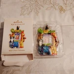 Hallmark Baby's First Ornament 2006 1ST Photo Holder Zoo ANIMAL710-221. Fixed Price $12.88.