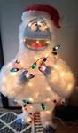 Nib Productworks 32" Prelit Bumble Christmas Yard Art Decor. Fixed Price $65.00.
