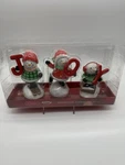 St. Nicholas Square Joy Snowman 3 Piece Set , Holiday Decor New In Box. Fixed Price $18.99.