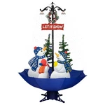 Northlight 5.5FT Musical Snowing Snowmen Umbrella Base Christmas Decor. Fixed Price $390.49.