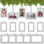 10 Pcs Metal Christmas Photo Frame Ornaments Bulk 2 X 3 Inch Heavy Duty Reusa.... Fixed Price $43.72.