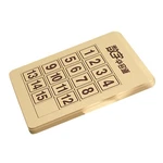4X4 Funny Sliding Number Puzzle Games Children's Party Bag Stocking Filler Gift. Fixed Price $11.39.