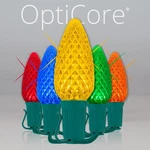 Wintergreen Lighting C9 Twinkle Opticore Led Christmas 50 Lights - Multicolor. Fixed Price $90.03.